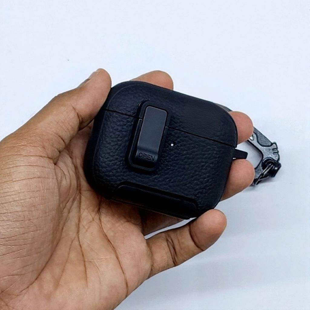 Premium Leather Ultra Protective Case for Airpods Pro 3
